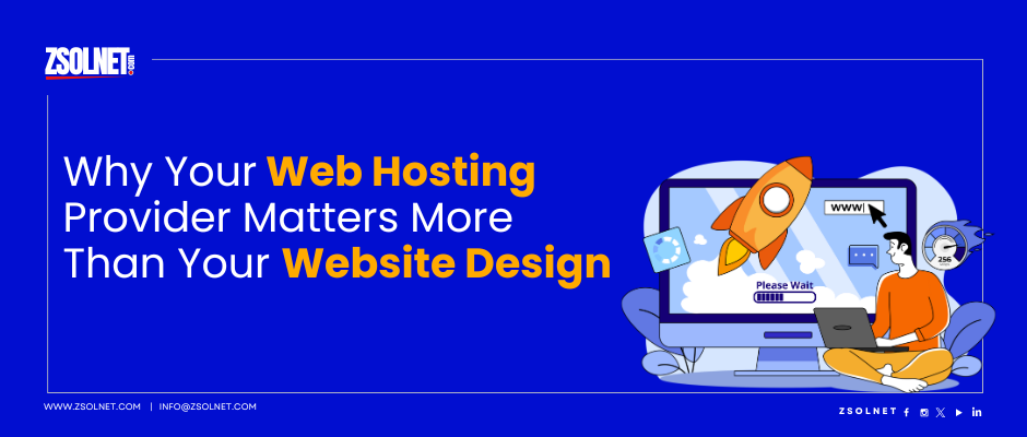 Why Your Web Hosting Provider Matters More Than Your Website Design Executive Summary When building a website, many businesses focus heavily on design while underestimating the critical role of web hosting. This article explains why your hosting provider is the foundation that determines your site's performance, security, and ultimate success. We examine how hosting directly impacts page speed, security vulnerabilities, uptime reliability, and search engine rankings—often with more significant business consequences than design choices. Through case studies and performance metrics, we demonstrate how the right hosting solution delivers better ROI than design investments alone, and provide a framework for evaluating and selecting the optimal hosting provider for your business needs. Introduction In the digital landscape, businesses often prioritize the aesthetics of their website, investing heavily in design elements while overlooking a critical foundation: web hosting. While an attractive website can capture attention, it's your hosting provider that ensures visitors can actually see and interact with your site effectively. At ZSOLNET, we've observed that even the most visually stunning websites fail when built on inadequate hosting infrastructure. The Hidden Foundation of Your Online Presence Think of your website as a house. Website design represents the interior decoration, paint colors, and furniture arrangements—elements that make it visually appealing. Web hosting, on the other hand, is the foundation, structural framework, plumbing, and electrical systems. Without a solid foundation, even the most beautiful house becomes uninhabitable. According to a 2024 study by Portent, 47% of users expect a website to load in under 2 seconds, and conversion rates drop by an average of 4.42% for each additional second of loading time. No amount of design excellence can overcome poor performance caused by substandard hosting. The Real Cost of Poor Hosting Decisions Consider these statistics: A 1-second delay in page response can result in a 7% reduction in conversions (Amazon) 53% of mobile site visitors abandon pages that take longer than 3 seconds to load (Google) Websites that load within 5 seconds experience 70% longer average sessions (Pingdom) How Your Hosting Provider Impacts Core Website Metrics 1. Website Speed and Performance Your hosting provider is the primary determinant of website speed, which directly impacts: Performance FactorImpact on BusinessHosting's RolePage Load Time40% of visitors abandon sites that take >3 seconds to loadServer response time determines initial load delayTime to First Byte (TTFB)Critical SEO ranking factorDirectly controlled by hosting server qualityContent DeliveryGlobal accessibilityCDN integration and server locationsPeak Traffic HandlingRevenue protection during high-demand periodsServer resources and scalability options Real-world example: During Black Friday 2023, online retailers with premium hosting solutions experienced 23% fewer cart abandonments than those using basic shared hosting, translating to millions in preserved revenue. 2. Security and Protection Even the most beautifully designed website becomes a liability if compromised: 30,000 websites are hacked daily according to Cybersecurity Ventures The average cost of a data breach reached $4.45 million in 2023 (IBM Security) 60% of small businesses that suffer a cyber attack close within six months Quality hosting providers offer: Automated backup systems Malware scanning and removal DDoS protection SSL certificate management Server-level firewalls and security protocols 3. Reliability and Uptime Your website's availability directly impacts customer trust and revenue potential: